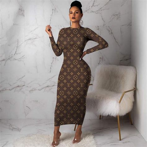 louis vuitton formal dresses|Louis Vuitton bodycon dress.